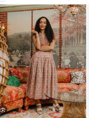 NWT Love The Label size S Eloise dress in Liberty fabric